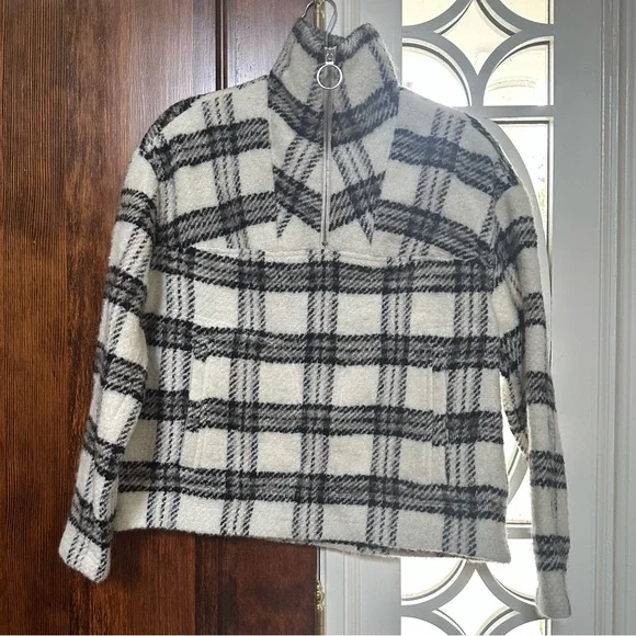 NWT IRO Bika Plaid Jacket – Size 34 (US 2) - Picture 9 of 15